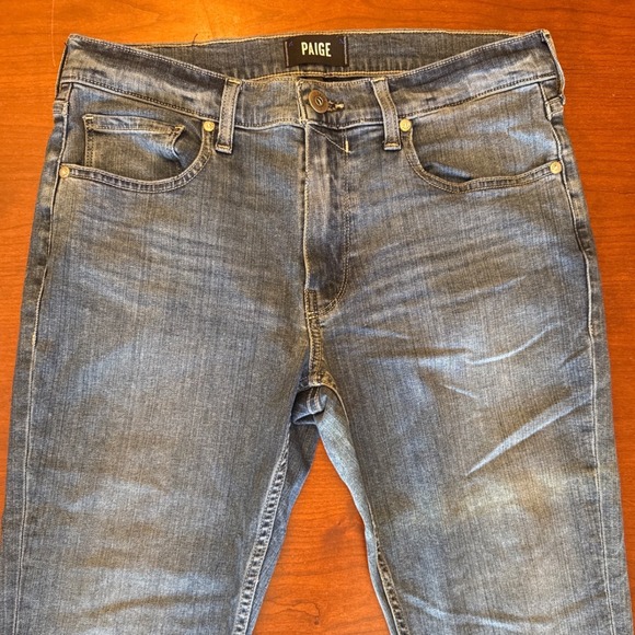 Paige jeans men's Lennox 32x31 slim fit blue - Picture 2 of 10